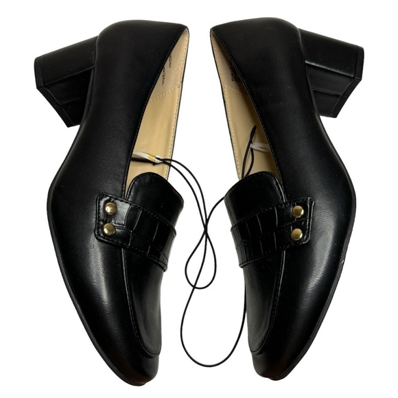 Liz Claiborne Black LC Medina Pumps Heels womens shoes 6.5 new without box - Picture 4 of 12